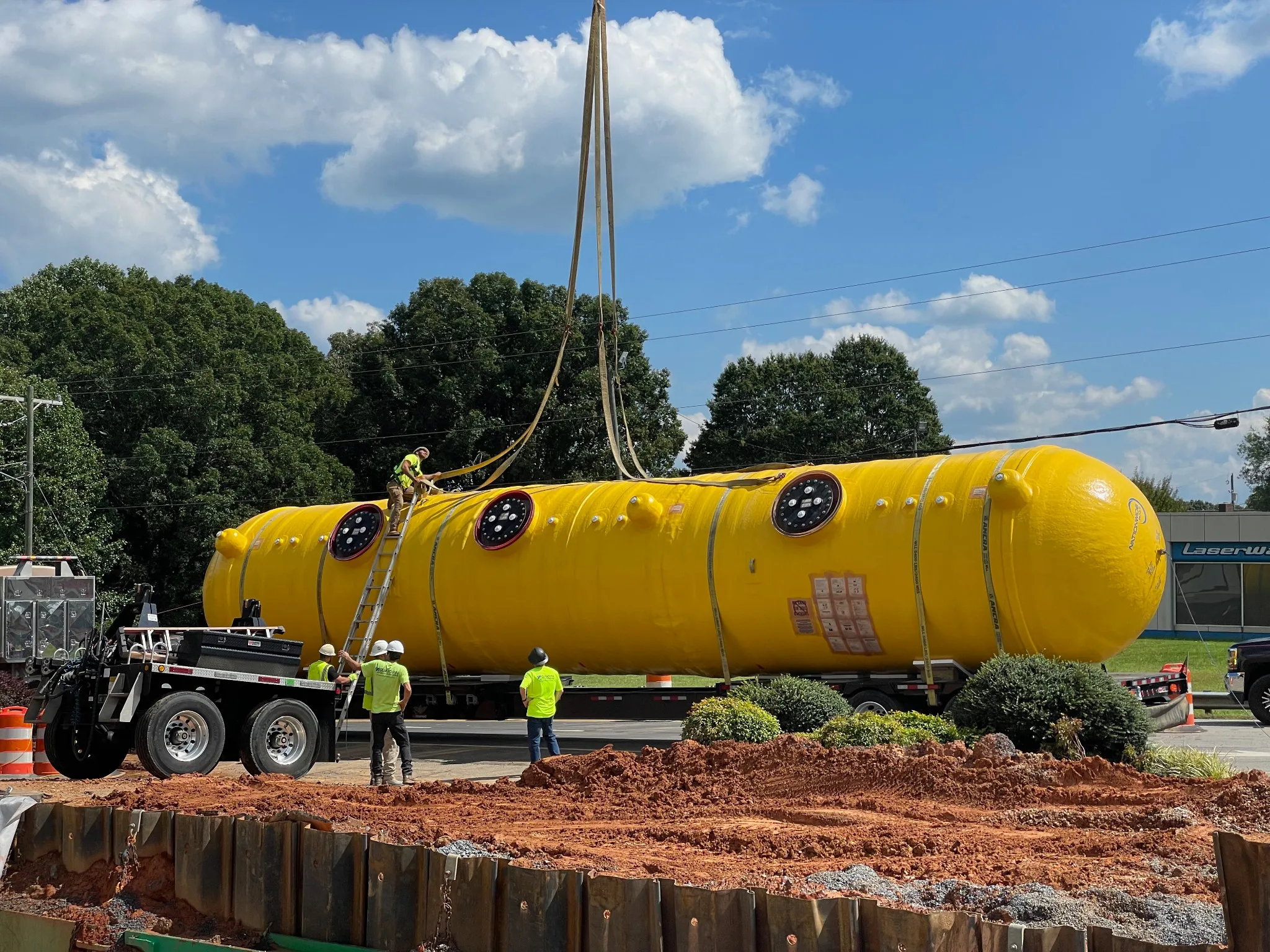 Fuel Tank Installation